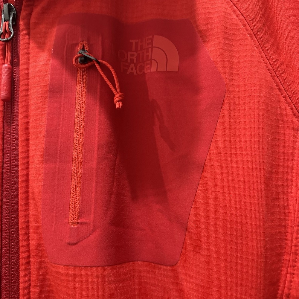 Men's‎ The North Face Red Lightweight Hooded Sweatshirt Size Medium - Picture 2 of 7